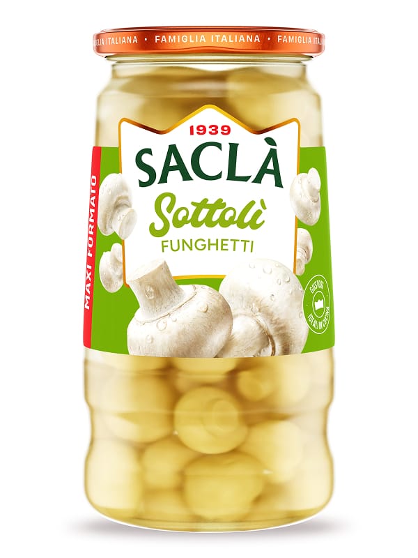 MUSHROOMS IN OIL MAXI FORMAT — 410 g