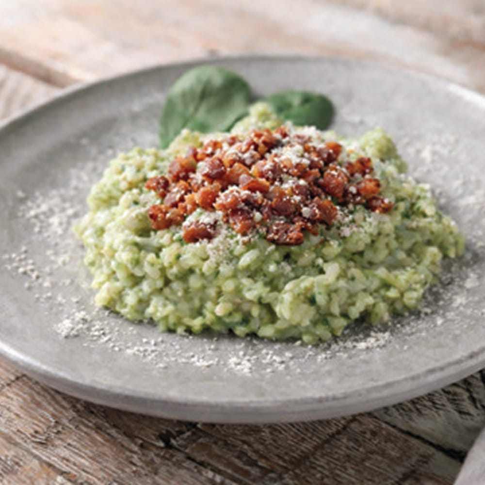 FRIARIELLI PESTO CRUSTED SALMON