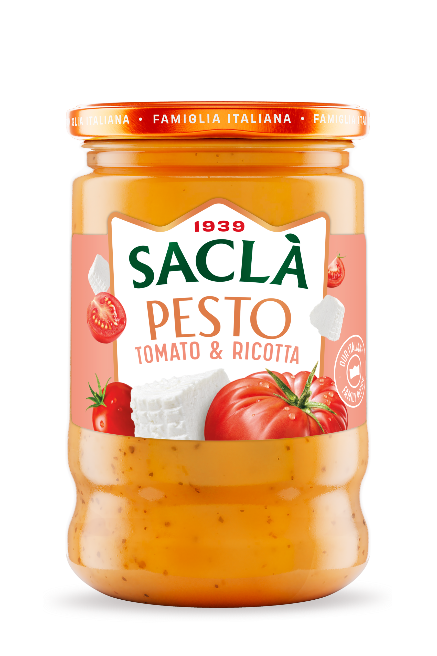TOMATO AND RICOTTA CHEESE PESTO